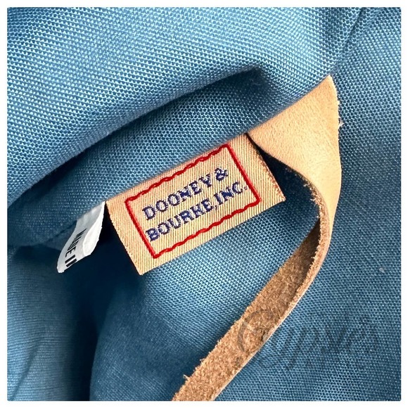 *SOLD* Vintage Dooney & Bourke Tangerine Tote - Picture 9 of 16